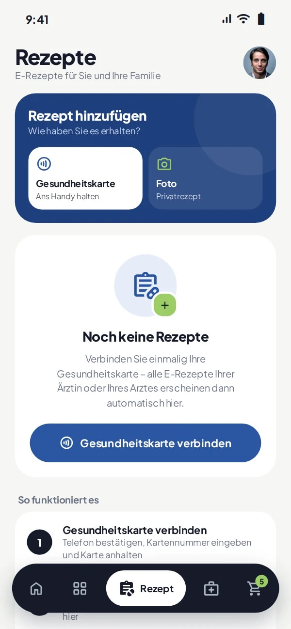 E-Rezept in der App